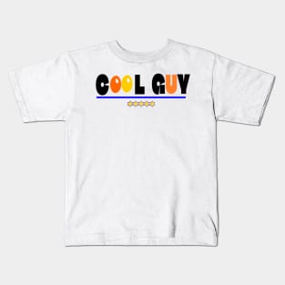 Cool Guy Gold Stars Kids T-Shirt